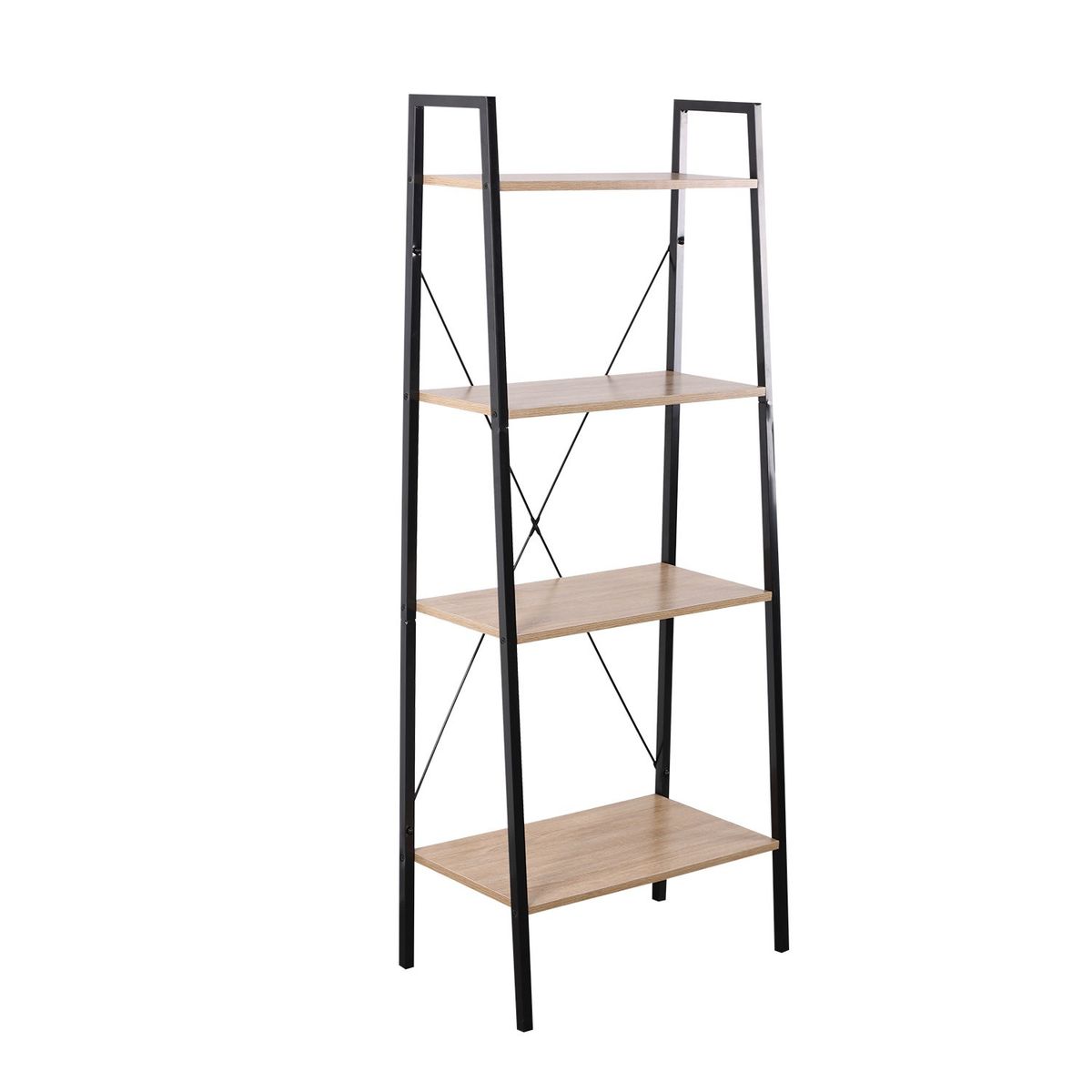 NOVAHUS - Estante cruz  4 niveles Industrial 148x60x32 cm