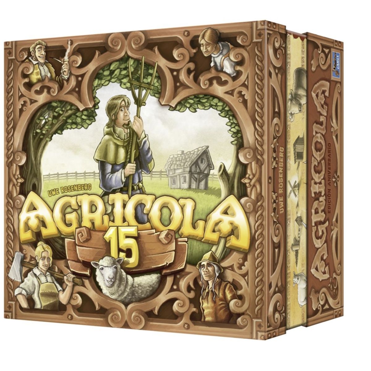 LOOKOUT GAMES - Agricola 15 Aniversario - Juego De Mesa - Español