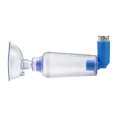 TOPMEDIC - Aerocámara Antibaterial Transparente Able Máscara Adulto