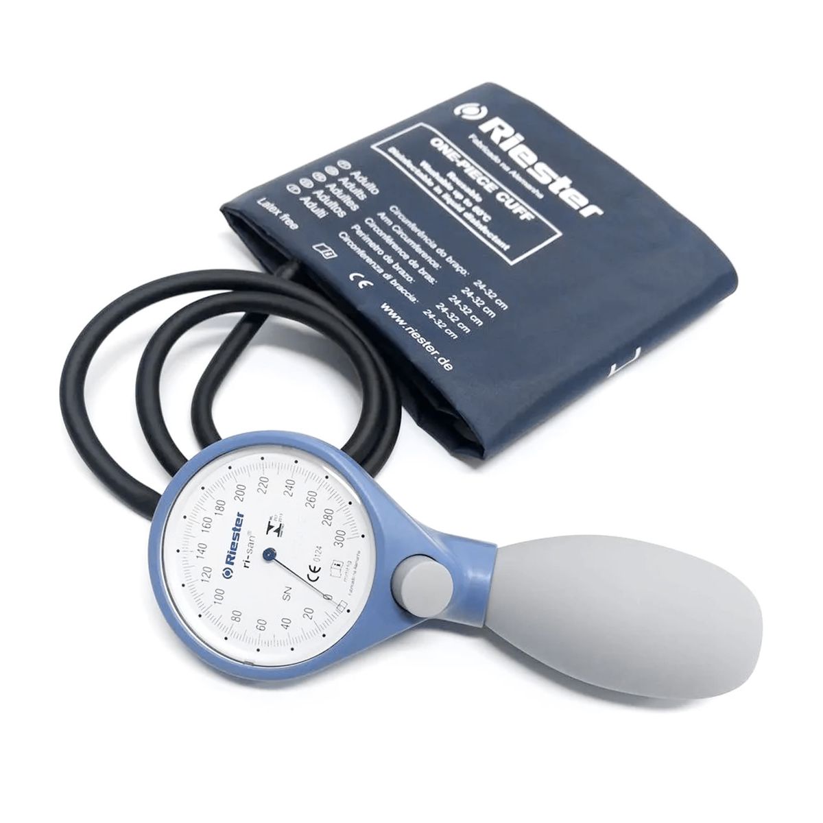 RIESTER - Esfigmomanómetro Aneroide Riester ri-san Azul 1517