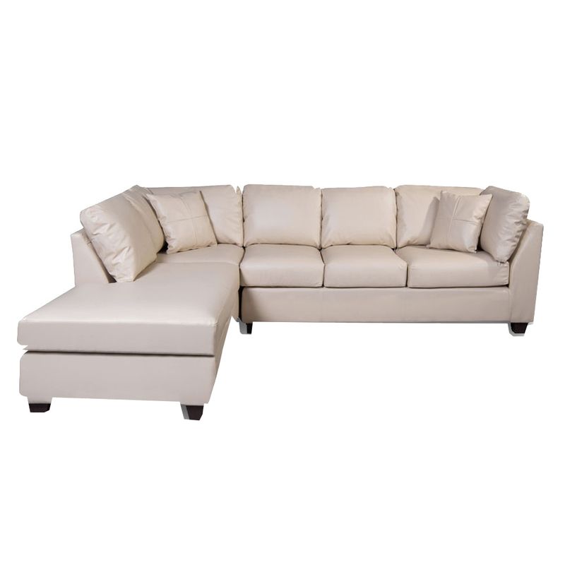 LATAM HOME - Sofá Seccional Latam Home Padua 5 Cuerpos Chaise Longue