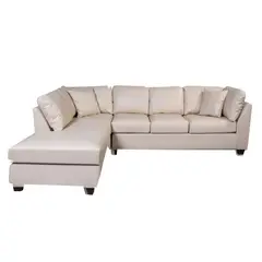 LATAM HOME - Sofá Seccional Padua 5 Cuerpos Chaise Longue