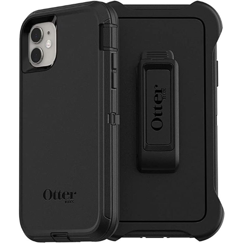 GENERICO - Carcasa Otter Box Compatible Con Iphone 12 negro