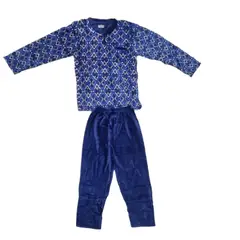 AGW - Pijama Hombre Polar Largo Extra Suave