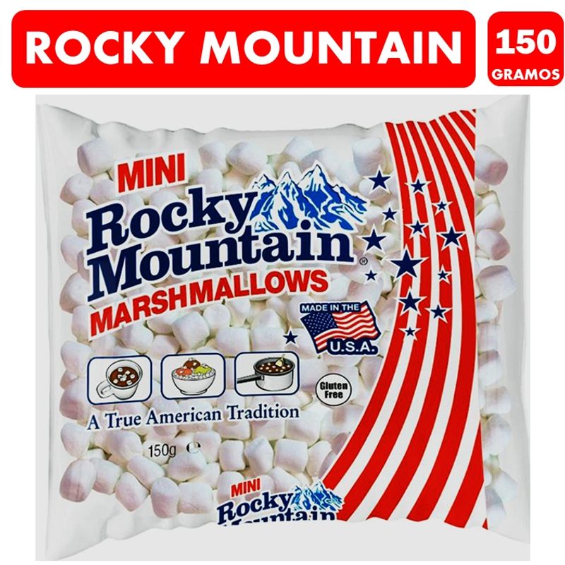 ROCKY MOUNTAIN - Mini Marshmallows De Repostería - Importadosbolsa Con 150g