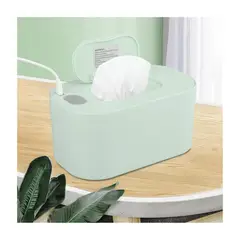 OEM - CALENTADOR PORTATIL DE TOALLITAS HUMEDAS USB VERDE…