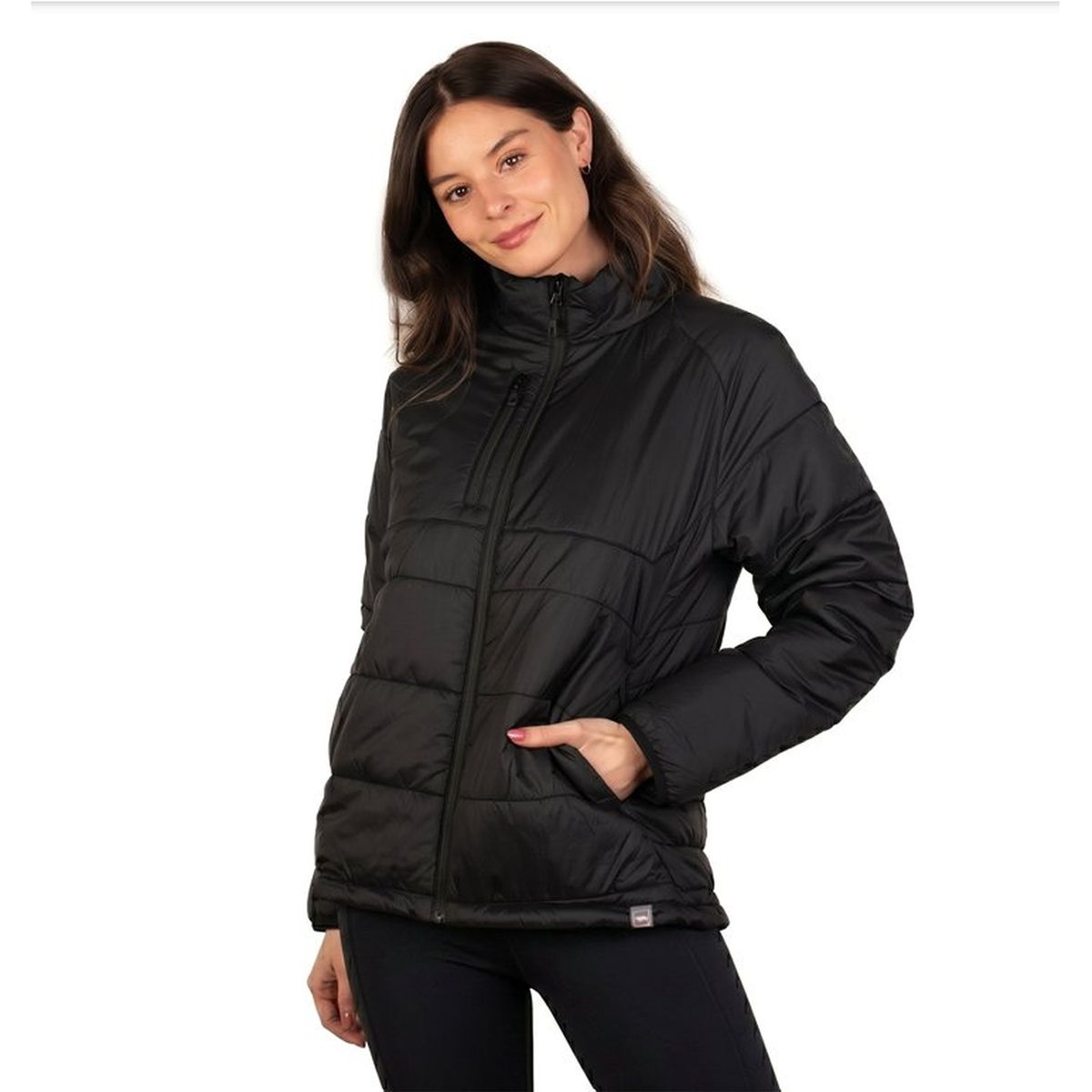 LENGA - Parka Mujer Nano-tech Lightweight Dwr Lahual Lenga