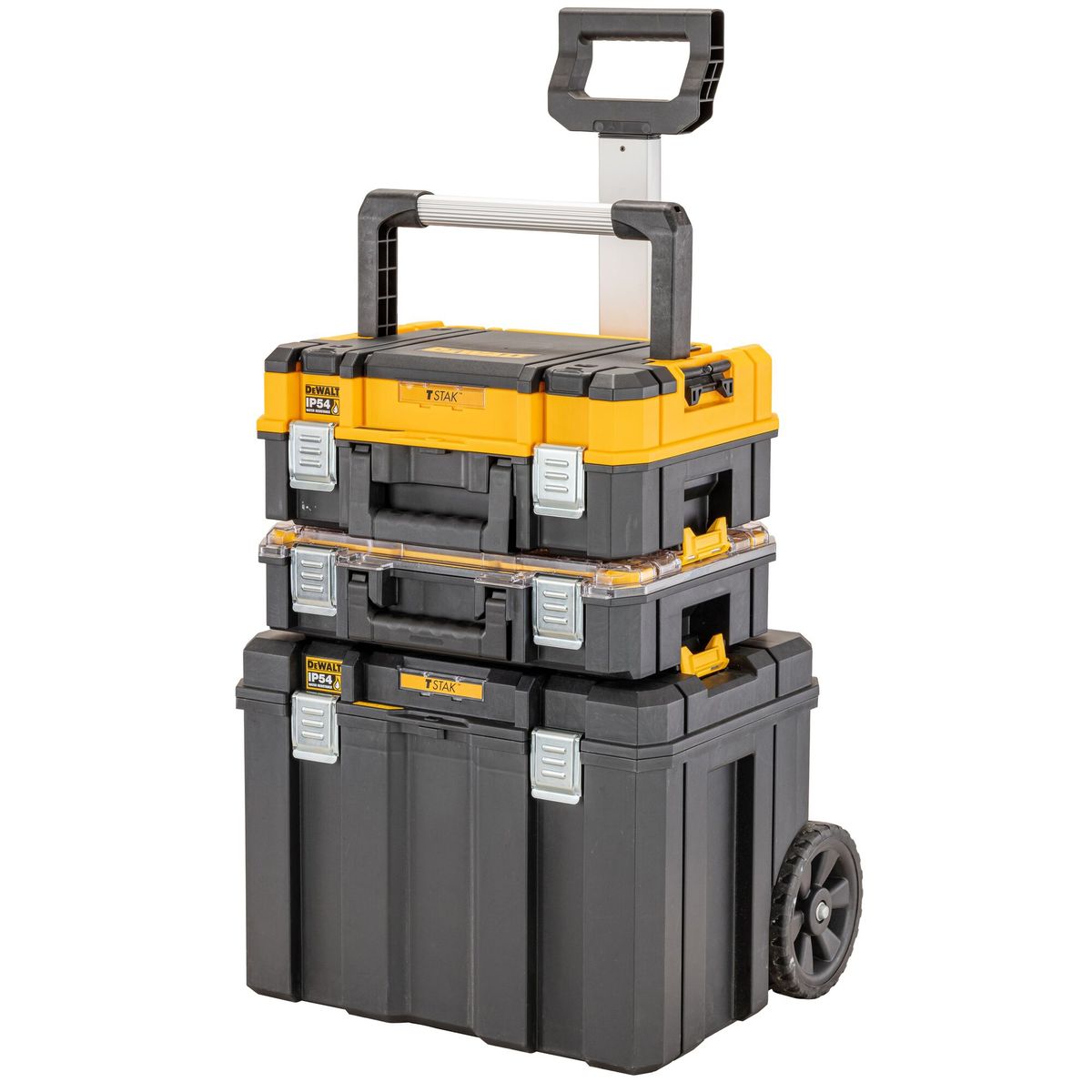 DEWALT - Caja de herramientas TSTAK 3 niveles IP54 DEWALT