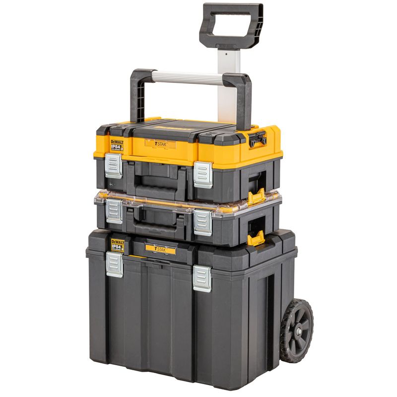 DEWALT - Caja de herramientas TSTAK 3 niveles IP54 DEWALT