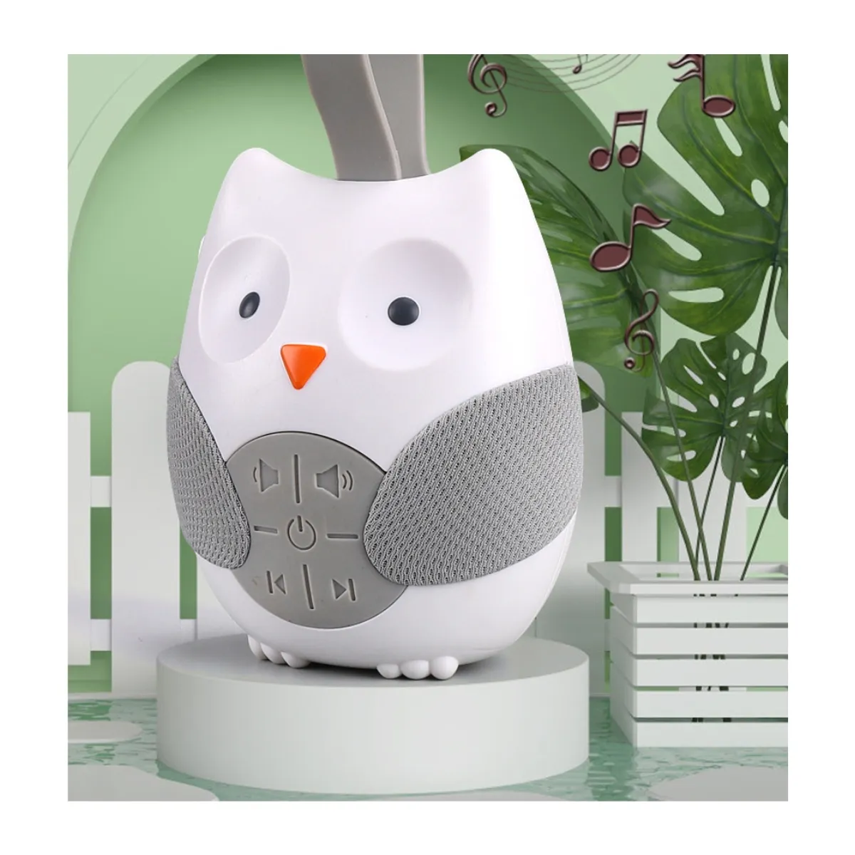 OEM - BUHO REPRODUCTOR MUSICAL CON SONIDOS BLANCOS PARA DORMIR