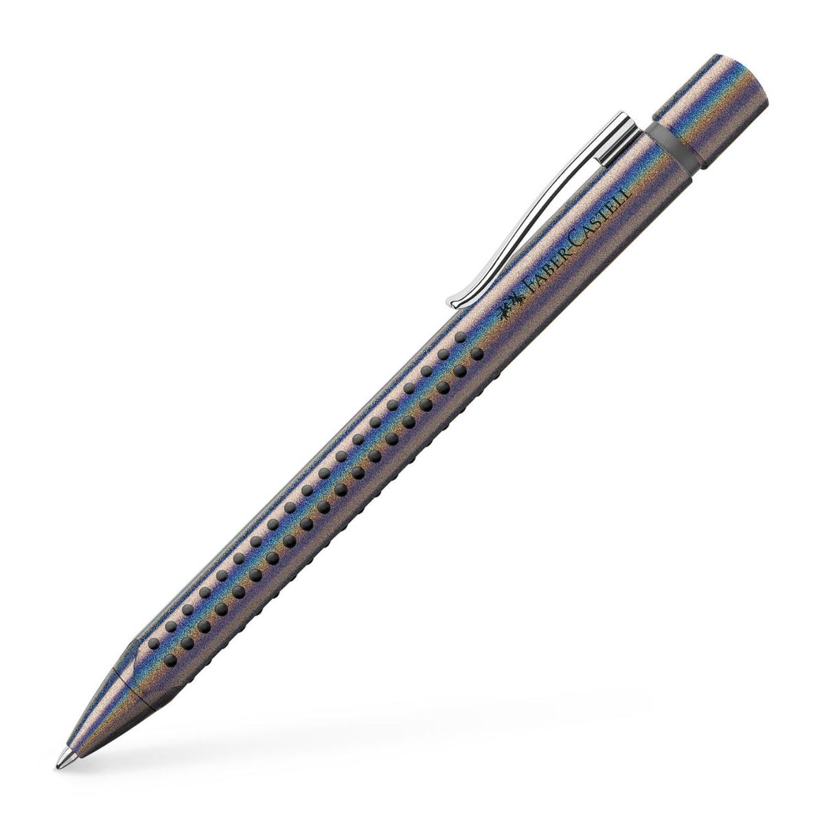 FABER-CASTELL - Bolígrafo Grip Edition Faber-Castell Glam XB Silver