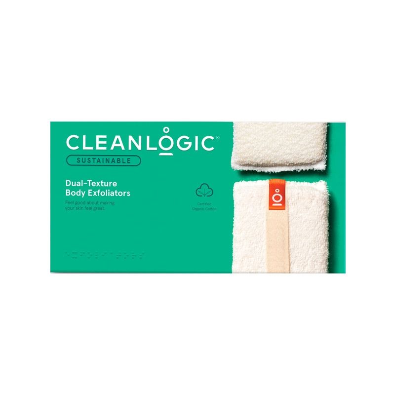 GOODY - Espuma de baño corporal exfoliante de doble textura -eco-sustentable