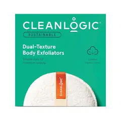 GOODY - Espuma redonda exfoliantes corporales de doble textura eco-sustentable.