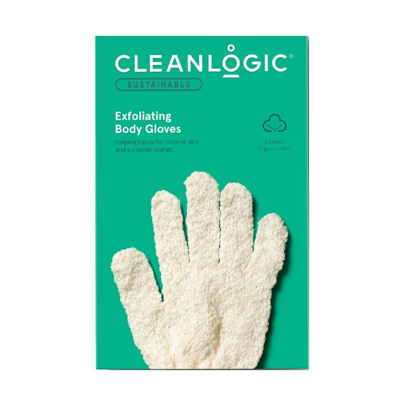 GOODY - Guantes de baño exfoliantes para todo el cuerpo eco-sustentables.