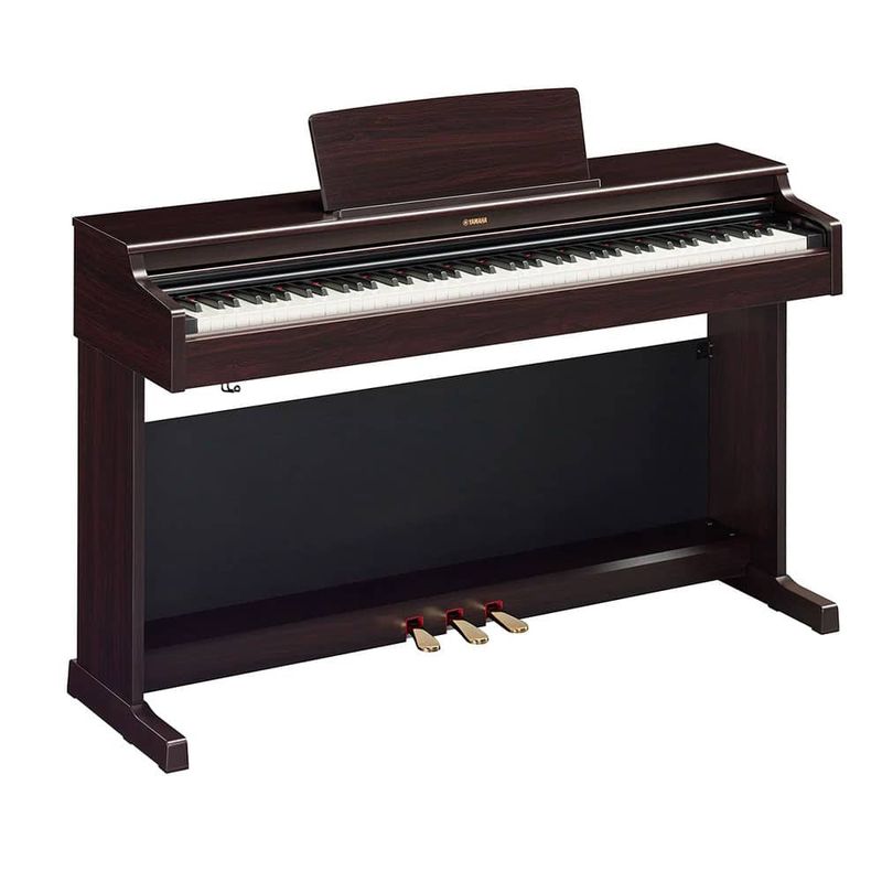 YAMAHA - Piano digital con sillín Arius YDP-165R  Rosewood - Yamaha