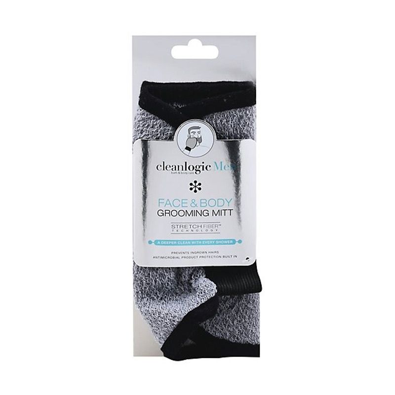 GOODY - Manopla de limpieza facial y corporal para hombre -