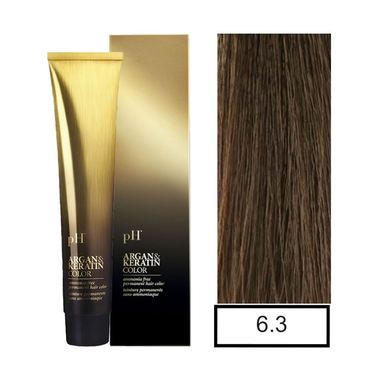 PH - Ph Tinte Permanente Sin Amoníaco 6.3  más  Oxidante