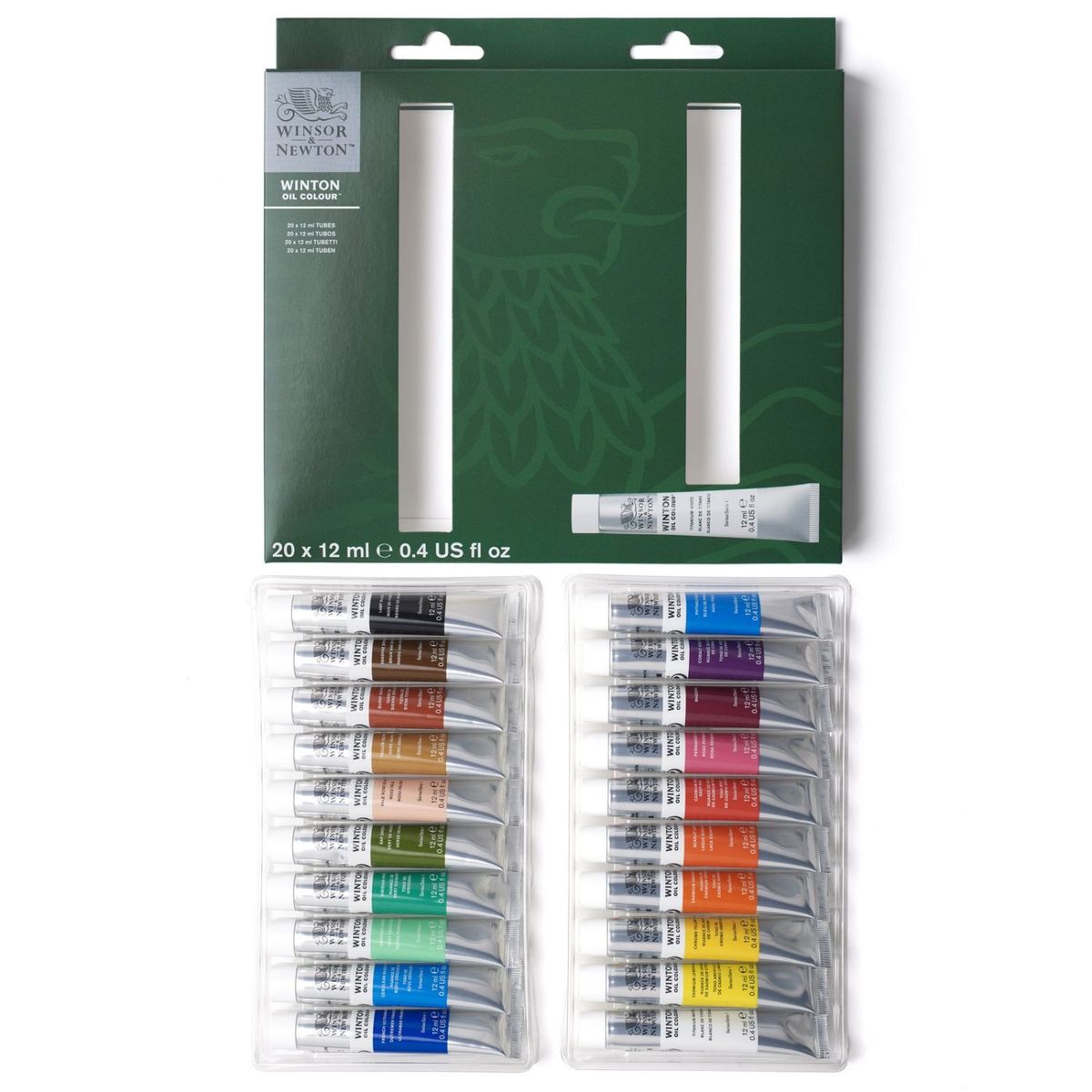 WINSOR AND NEWTON - Set Inicial Óleos Winton Winsor & Newton 20x12ml