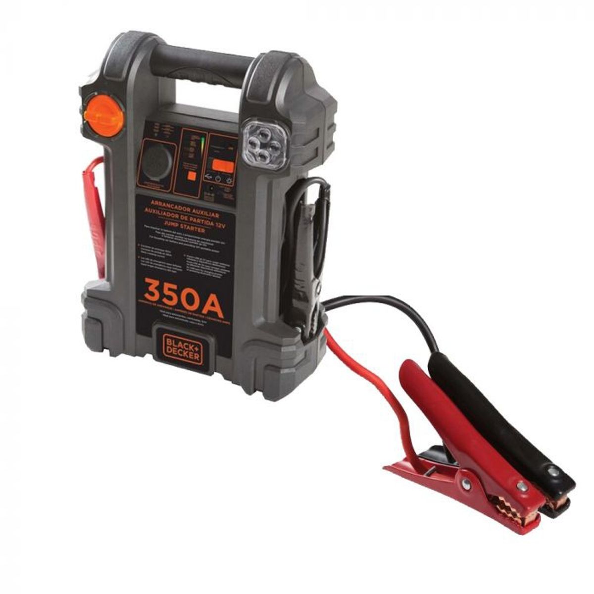 BLACK+DECKER - Partidor Auxiliar 350amp Black+decker Js350s-b2c