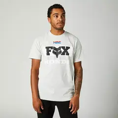 FOX RACING - Polera FOX HONDA Premium Gris