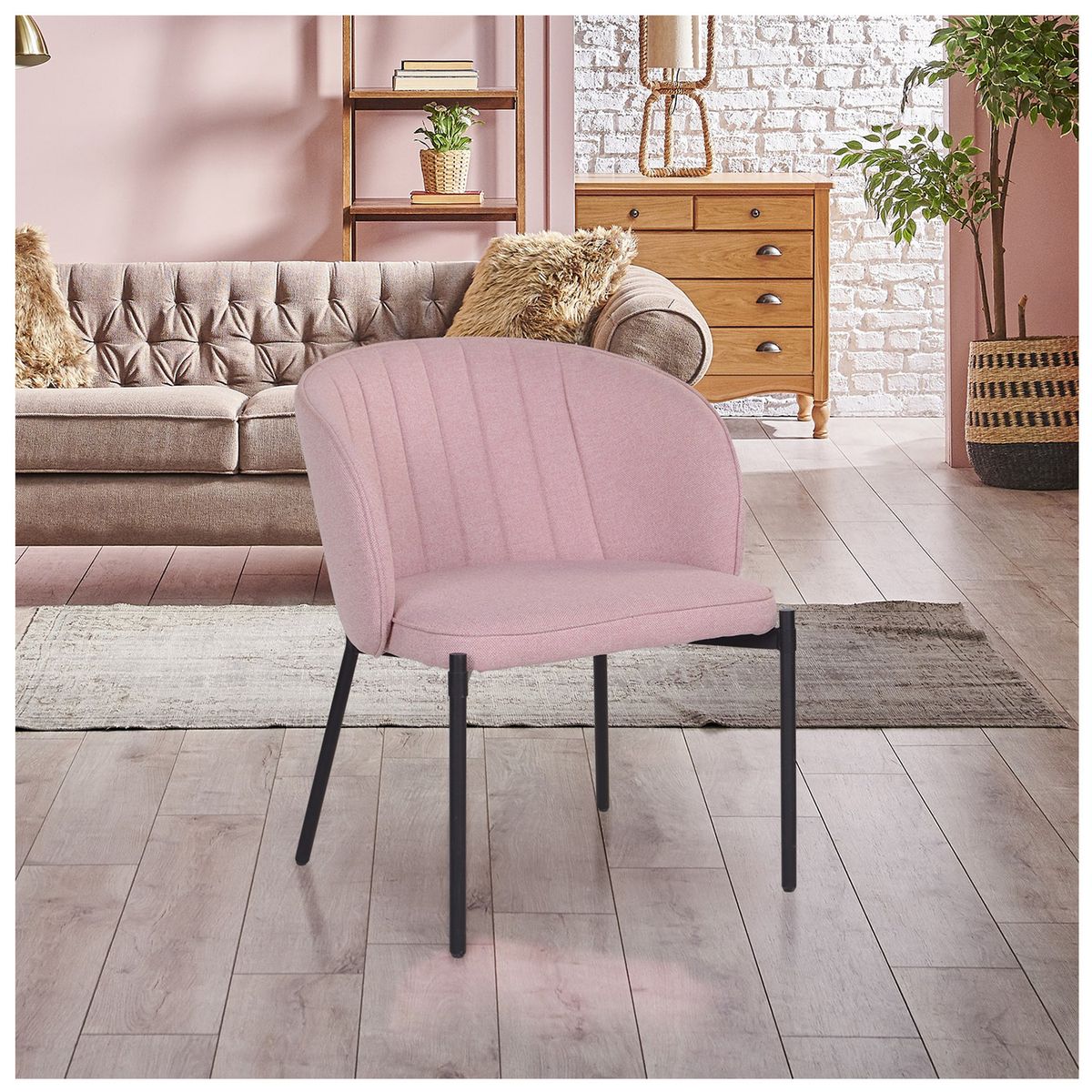 NOVAHUS - Pack 2 Sitiales Claire Rosado