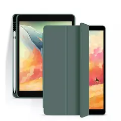 GENERICO - Carcasa Para iPad 10° Generación 10.9 VERDE Con Ranura Lápiz Pencil