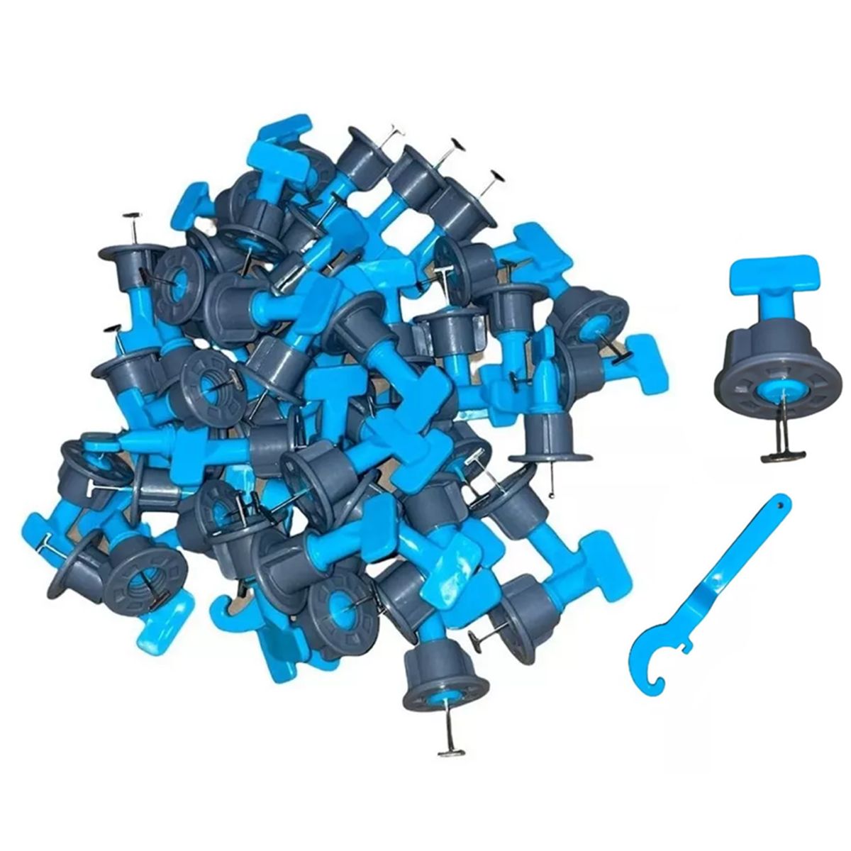 GENERICO - 50x Nivelador Cerámicas Baldosas Porcelana Reutilizables F2456