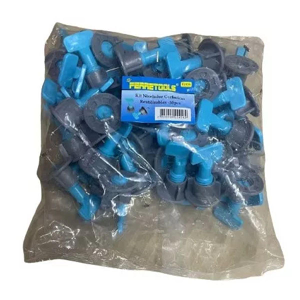 GENERICO - 50x Nivelador Cerámicas Baldosas Porcelana Reutilizables F2456