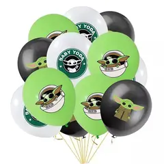 GENERICO - Set de Globos látex temática Baby yoda…