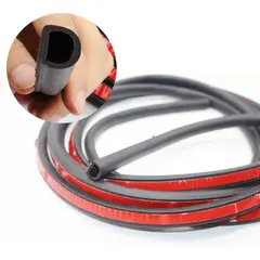 GENERICO - Goma Contorno Puertas Aislamiento Sonido Absorción Choque