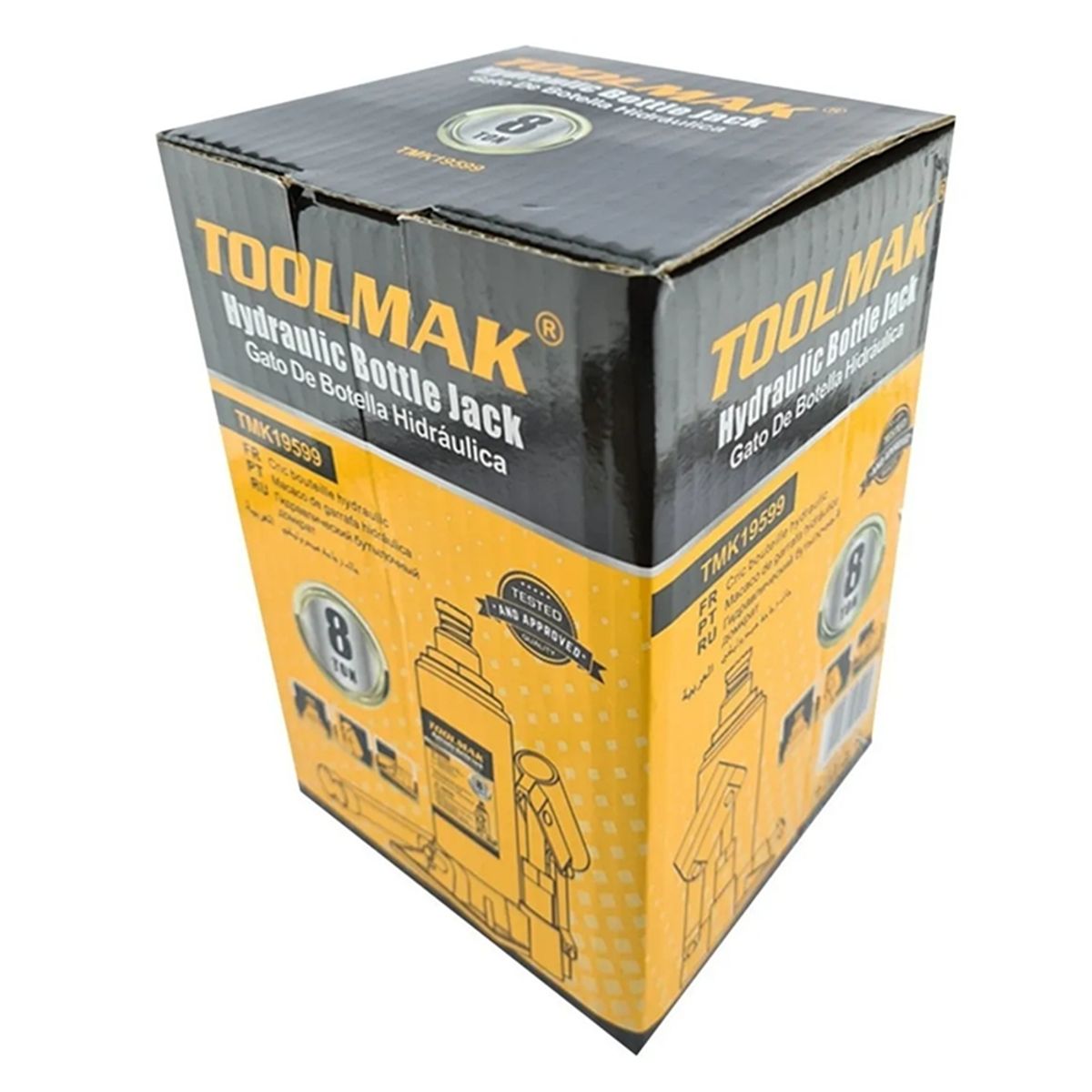 GENERICO - Gata Hidraulica Tipo Botella 8 Toneladas Tmk19599