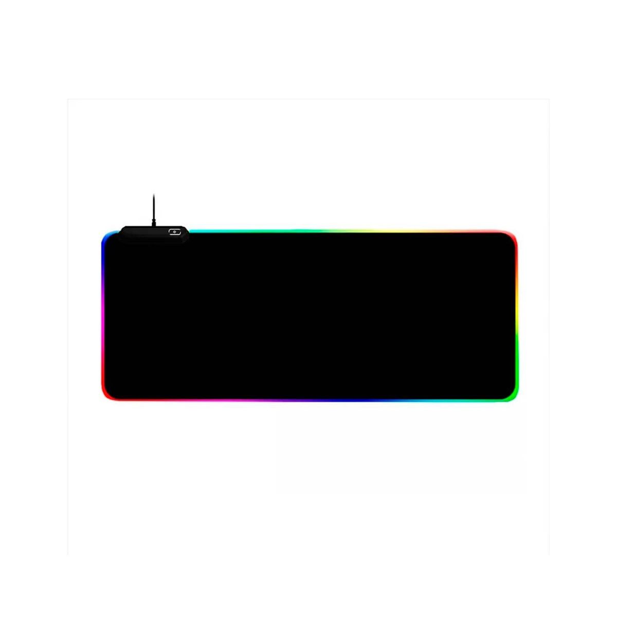 IRM - Mouse Pad Gamer Antideslizante Con Luz Led RGB 90x40cm