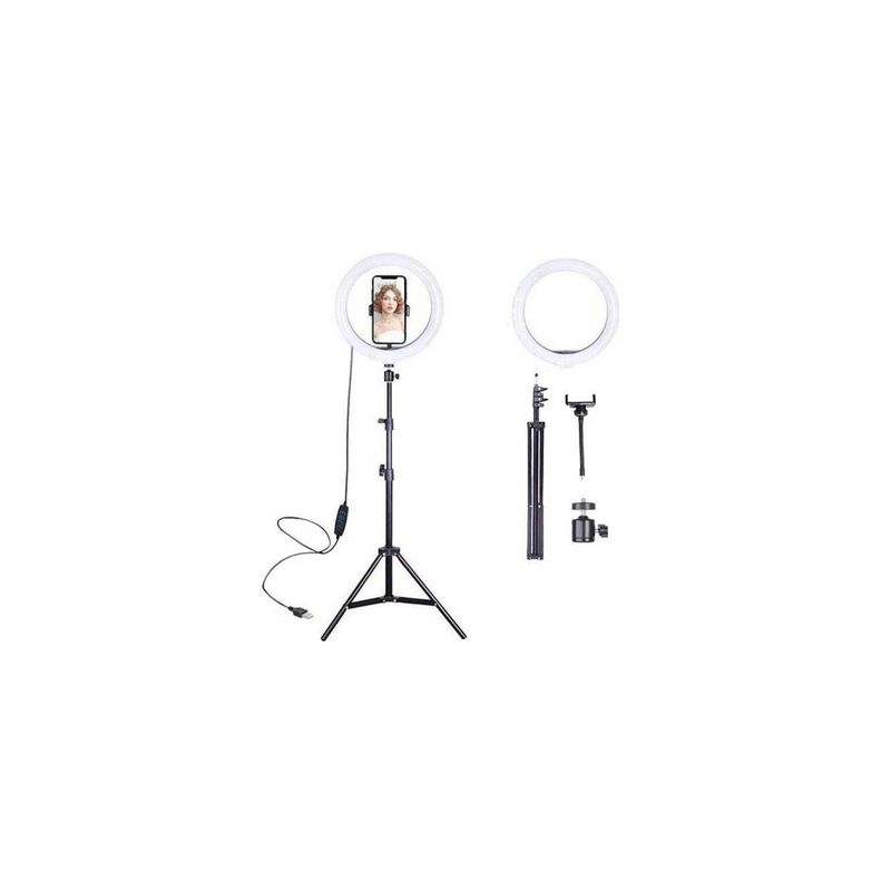 IRM - Aro De Luz Led Grande 30cm Con Tripode 21m