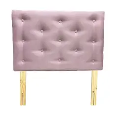 GENERICO - Respaldo 1 Plaza Palo Rosa Lino Muebles Rimar