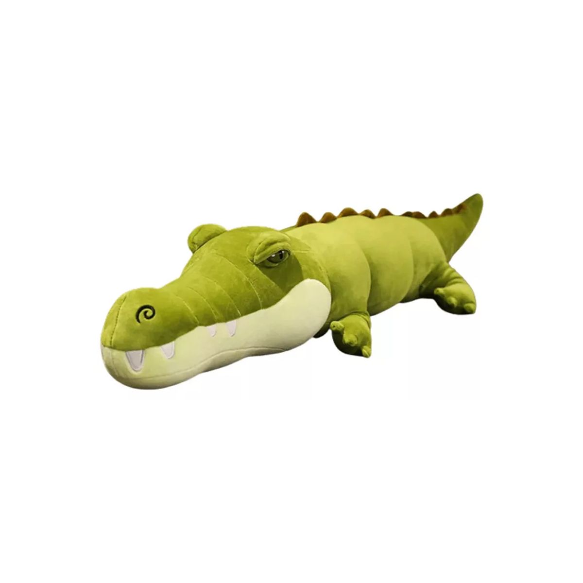 GENERICO - Peluche Cocodrilo Gigante 70cm Muñeco Cocodrilo Almohada verde