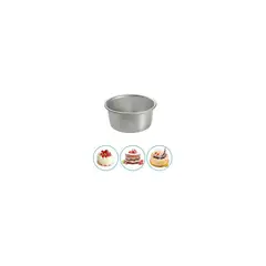 GENERICO - Molde Aluminio Pan De Pascua Queque Tortas 16 Cm