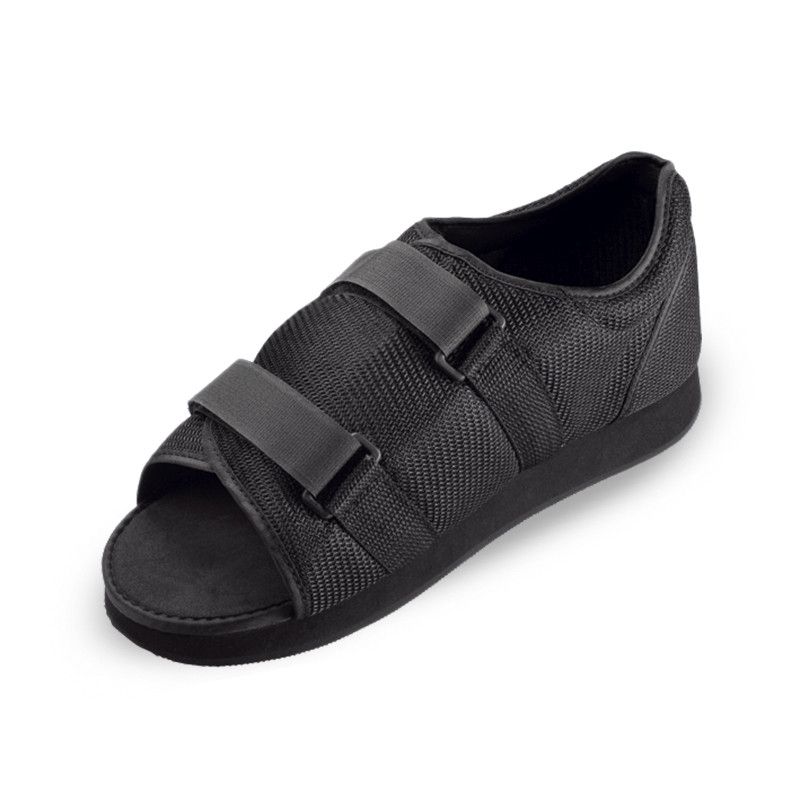 ORLIMAN - Zapato Post-Operatorio Abierto -Talla 1 - Negro