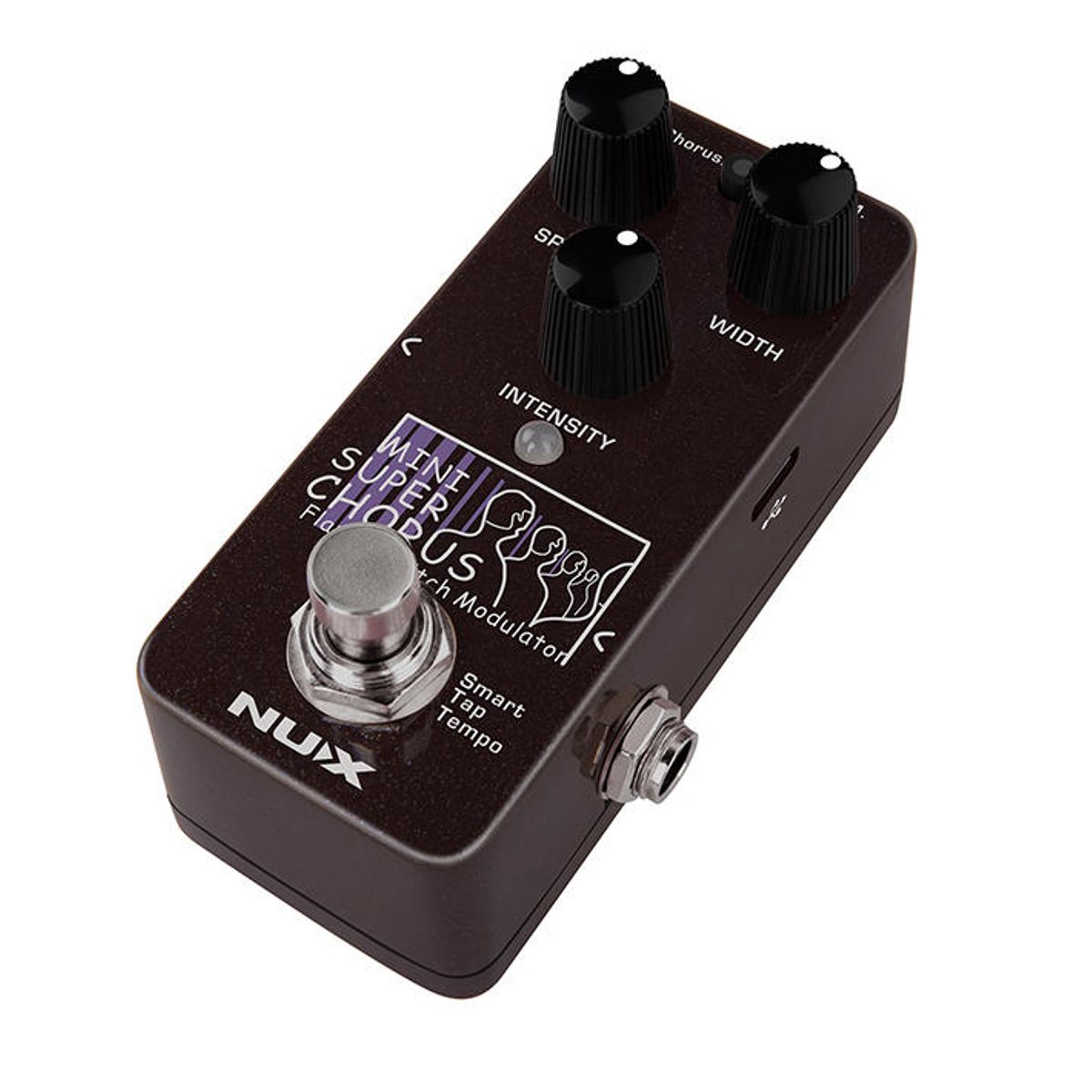 NUX - Pedal de Efectos NUX Chorus, Flanger y Pitch NCH-5