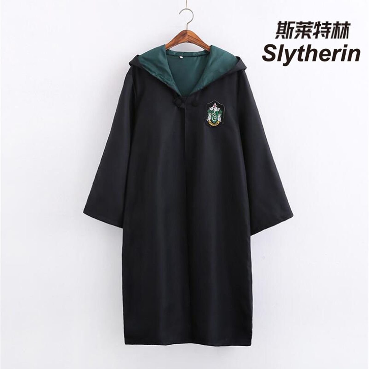 TIOZONEY - 4pcs harry potter slytherin cloak corbata bufanda traje.