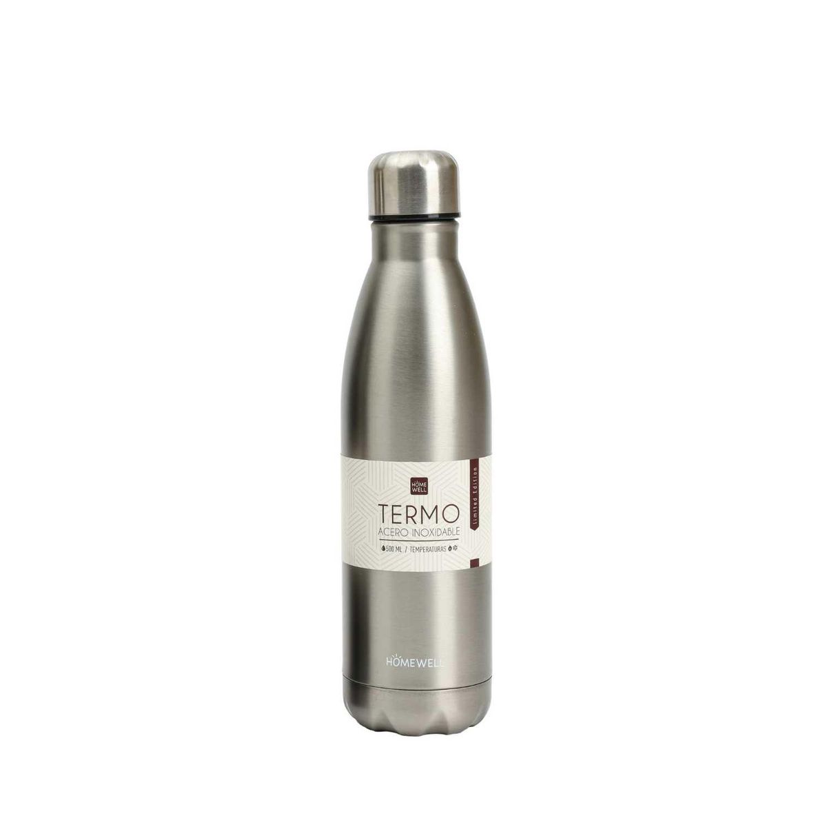HOMEWELL - Termo Acero Inoxidable Dorado Doble Pared 500ml HOMEWELL