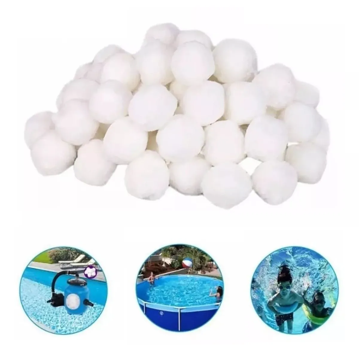 KUANGYE - Elemento Filtrante Piscinas 700gr - Reemplaza Arena