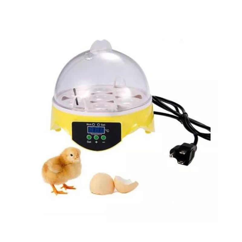 TIOZONEY - Incubadora De Huevos Automática Capacidad Para 7 Huevos