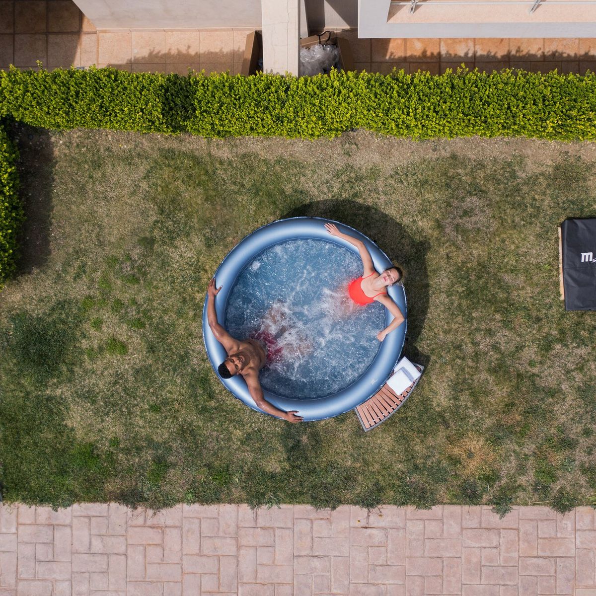 MSPA - Hot Tub inflable / SPA Bergen 4 Comfort / Mspa 4 personas