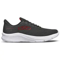 OLYMPIKUS - Zapatilla Hombre Delta Negro/Rojo