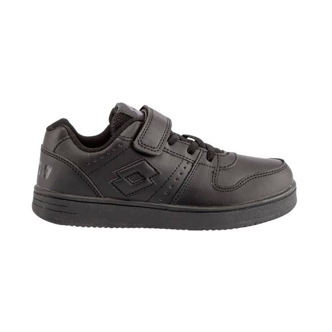 LOTTO - Zapatilla Escolar Niño Lotto - BTS Basket Negro LOTTO.