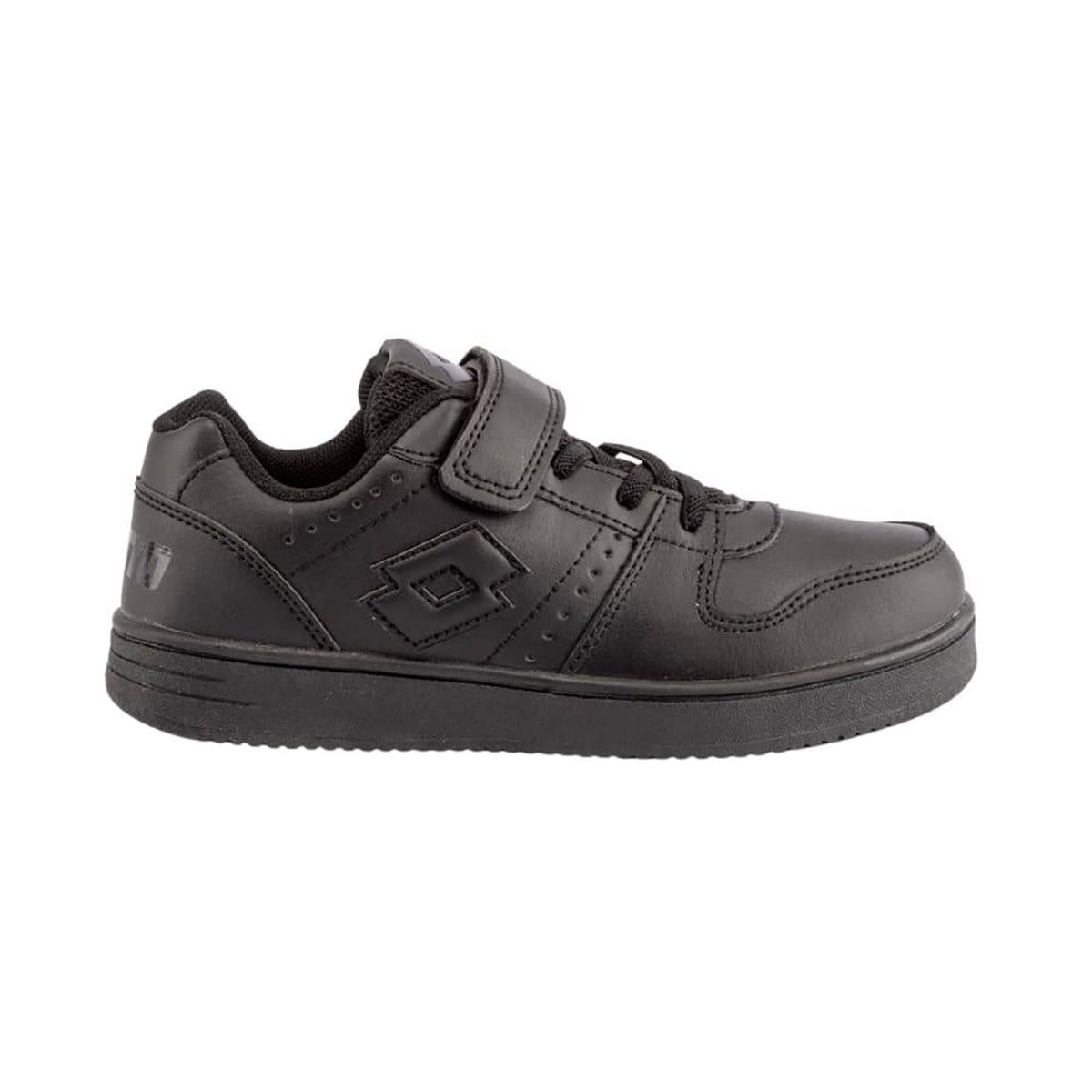 LOTTO - Zapatilla Escolar Niño Lotto - BTS Basket Negro LOTTO.