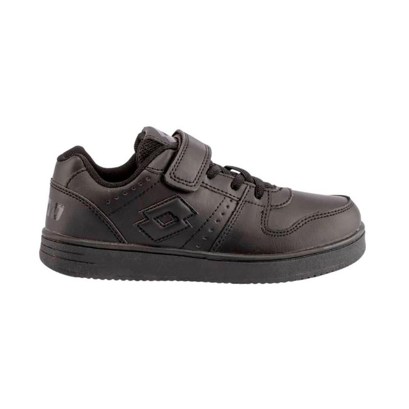LOTTO - Zapatilla Escolar Niño Lotto - BTS Basket Negro LOTTO.