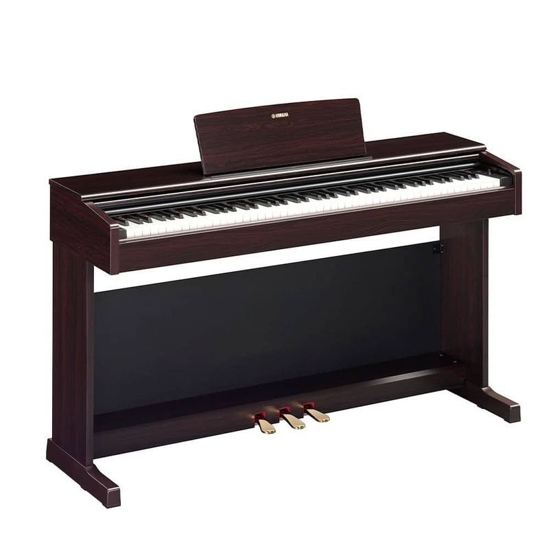 YAMAHA - Piano digital con sillín Arius YDP-145R  Rosewood - Yamaha