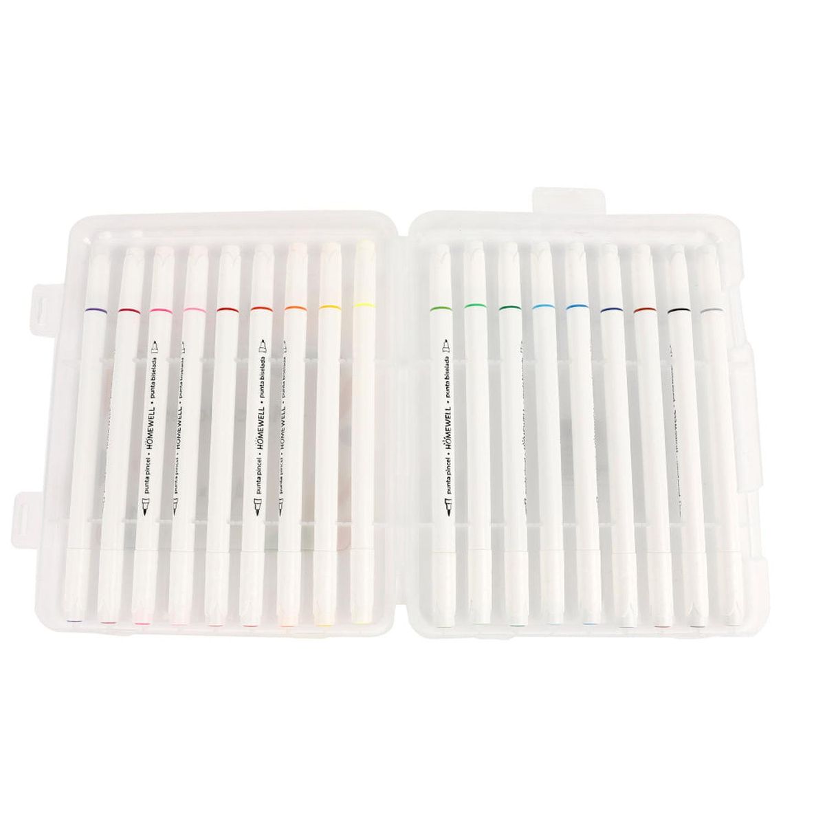 Marcadores Doble Punta de Colores 18u HOMEWELL, marca HOMEWELL - Foto 2