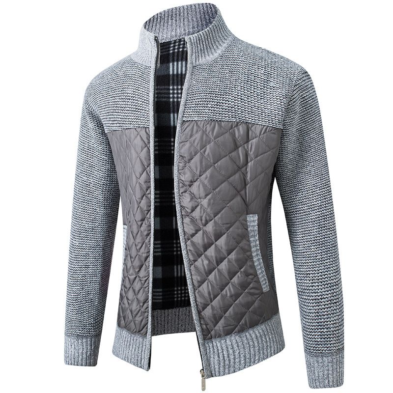GENERICO - Chaqueta De Suéter De Lana Con Cremallera Para Suéter Hombre